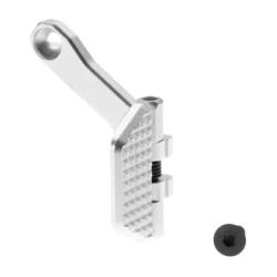 TTI Airsoft AAP01 Folding Thumb Rest Left - Silver - Ref 12343941500