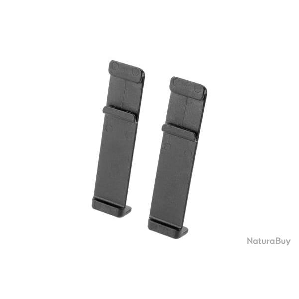 Laylax AEP Magazine Molle Holder 2pcs - Black - Ref 11742106000