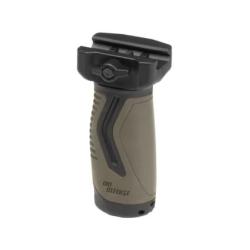 IMI Defense OVG Overmolding Vertical Grip - Black/OD - Ref 10437150100