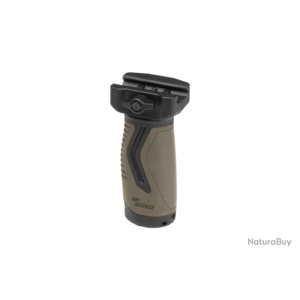 IMI Defense OVG Overmolding Vertical Grip - Black/OD - Ref 10437150100