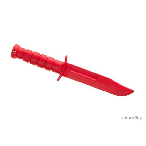 IMI Defense Rubberized Training Knife - Red - Ref 10496903500