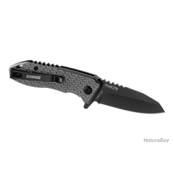 Schrade Tenacity Folder - Black - Ref 12419406000