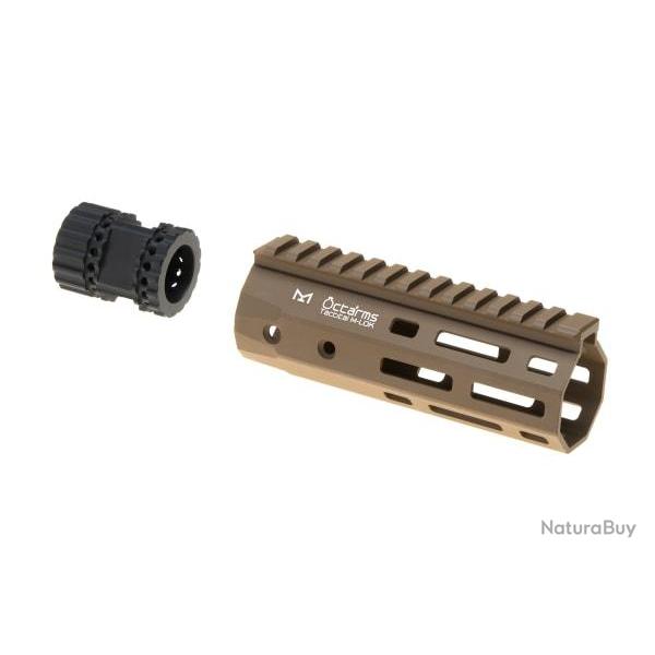Ares 145mm M-LOK Handguard Set - Dark Earth - Ref 10831830900