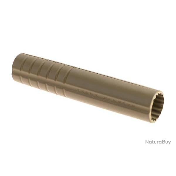 Manta 7.5 x 1.375 Inch ID Slim Smooth Suppressor Cover - FDE - Ref 12900831200
