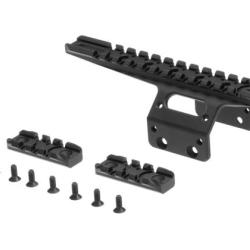 Action Army T10 Front Rail - Black - Ref 10857806000