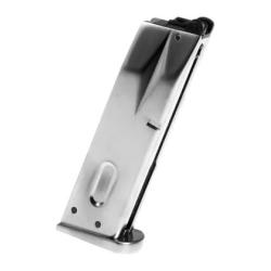 WE Magazine M9 GBB 25rds - Silver - Ref 10125541500