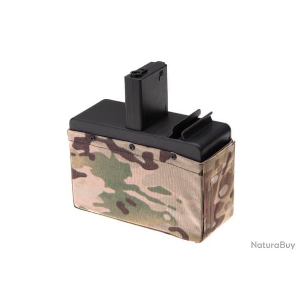 G&G Box Mag CM16 LMG without Battery 2500rds - Multicam - Ref 10844675100