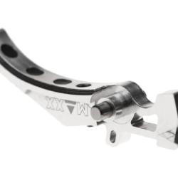 Maxx Model CNC Aluminum Advanced Trigger Style D - Silver - Ref 11180241500