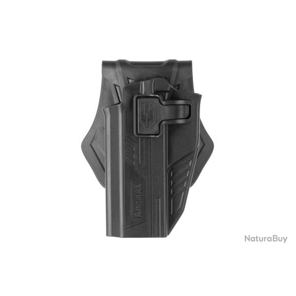 Amomax Paddle Holster f�r WE / KJW / TM Hi-Capa Left Hand - Black - Ref 12175406000