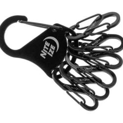Nite Ize KeyRack S-Biner - Black - Ref 12175206000