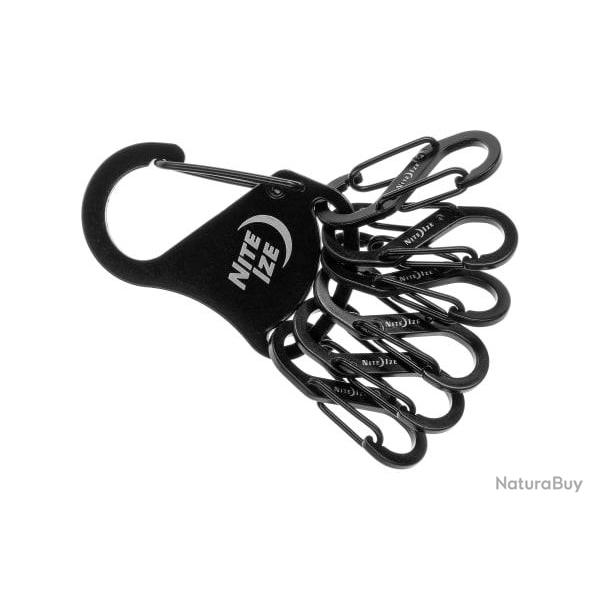 Nite Ize KeyRack S-Biner - Black - Ref 12175206000