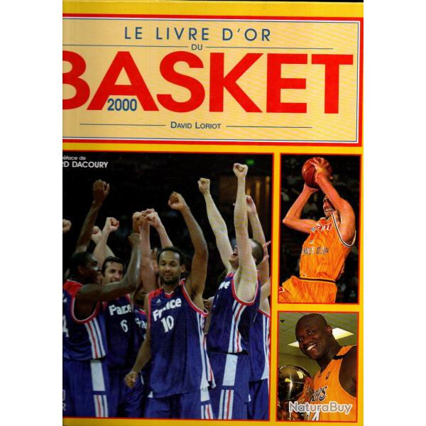le livre d'or du basket 2000 de david loriot