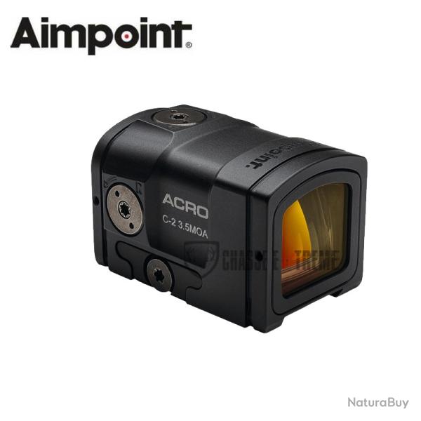 Kit Viseur AIMPOINT ACRO C-2 2,5 MOA avec Montage Fixe Weaver/Picatinny 17mm