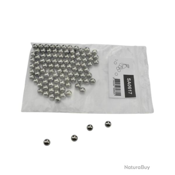 SA0617 - Sachet de 100 billes acier 9,5mm pour lance-pierre