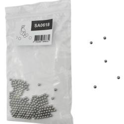 SA0618 Sachet de 200 billes acier 4,36mm pour lance-pierre