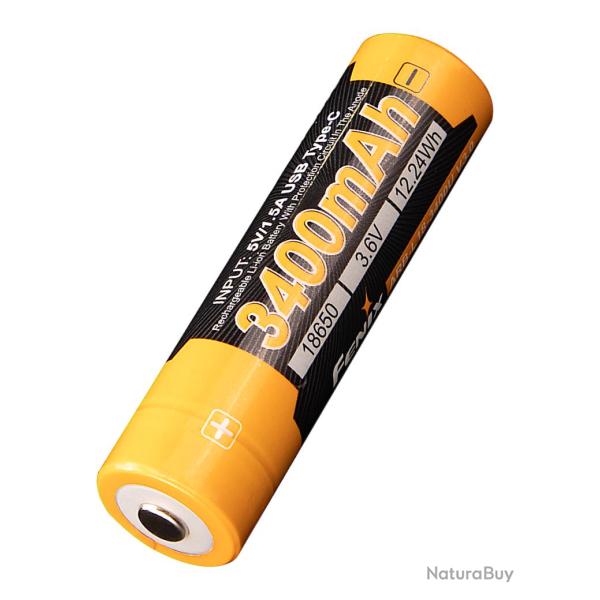 FENIX - ARBL18-3400U - V.3 - Batterie rechargeable 3.6V - 3400mAh