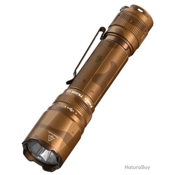 FENIX - TK20R UE C - Camouflage - Lampe de poche tactique haute performance - 2800 LUMENS