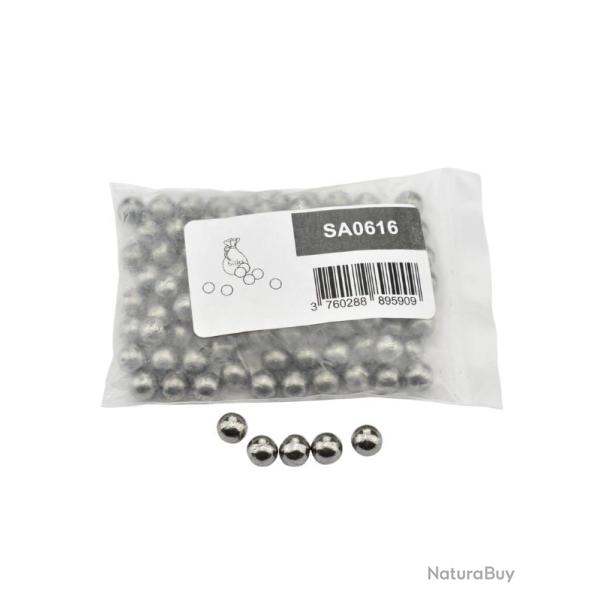 SA0616 - Sachet de 100 billes acier pour lance-pierre