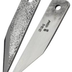 THS011 - Paire de tranchets traditionnels japonais forg&eacute;s &agrave; la main