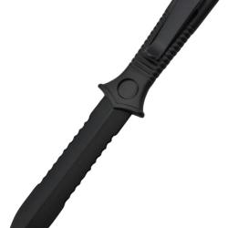 ABS DEFENSE DAGGER - CH-01P - Couteau &agrave; lame dentel&eacute;e en ABS
