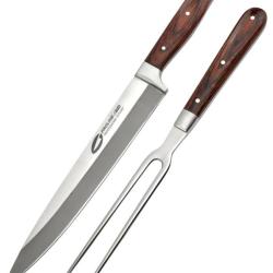 PROLINE - YD-2169 - Set de d&eacute;coupe - Couteau de cuisine 320mm et broche