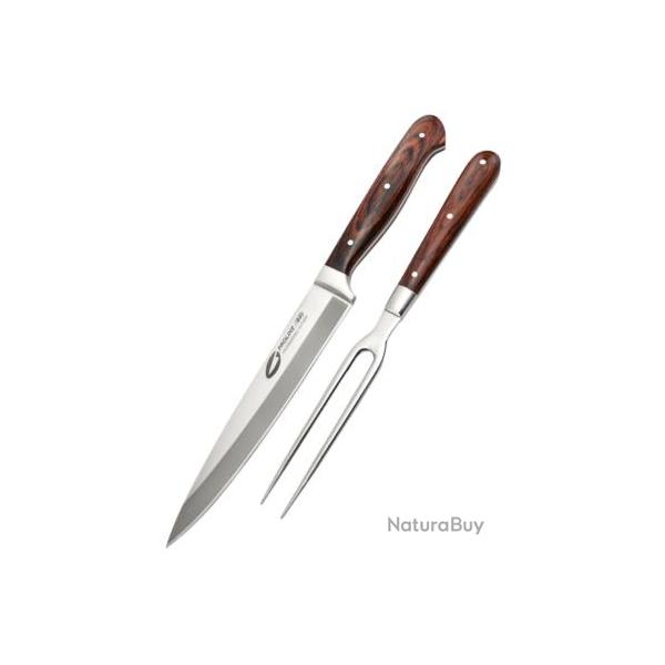 PROLINE - YD-2168 - Set de d�coupe - Couteau de cuisine 270mm et broche