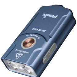 FENIX - E03RV2 BLEU - Lampe porte-cl&eacute;s en m&eacute;tal - 500 LUMENS