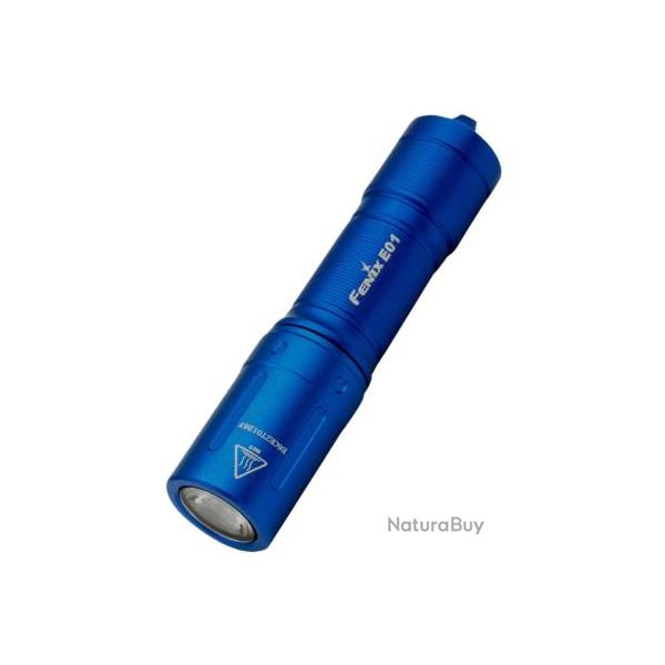 FENIX - E01BL - Bleu V2.0 - Mini lampe de poche porte-cl�s - 100 LUMENS