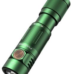 FENIX - E05R VERT - Mini lampe de poche porte-cl&eacute;s rechargeable - 400 LUMENS