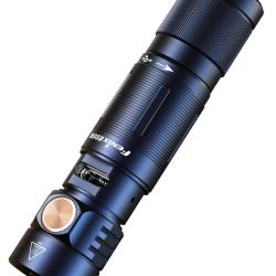 FENIX - E05R NOIR - Mini lampe de poche porte-cl&eacute;s rechargeable - 400 LUMENS