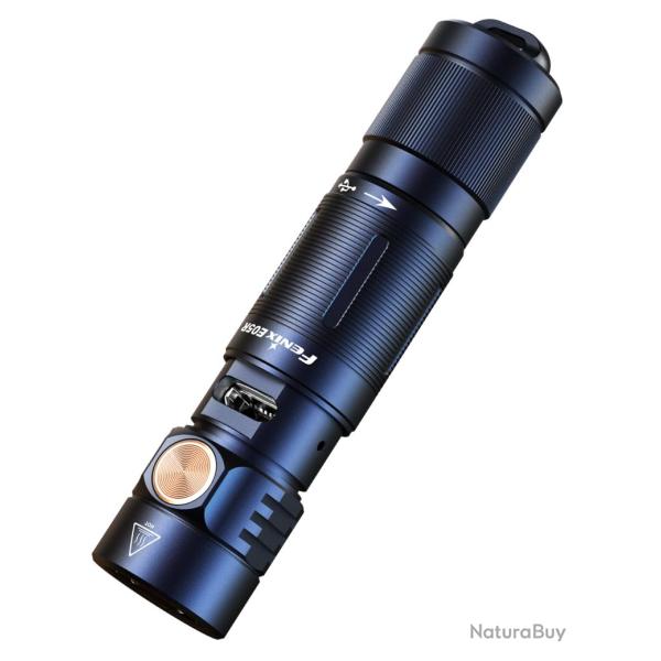 FENIX - E05R NOIR - Mini lampe de poche porte-cl�s rechargeable - 400 LUMENS
