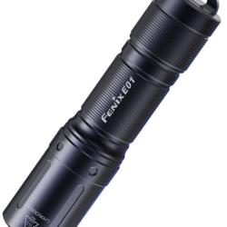 FENIX - E01B - Noir V2.0 - Mini lampe de poche porte-cl&eacute;s - 100 LUMENS