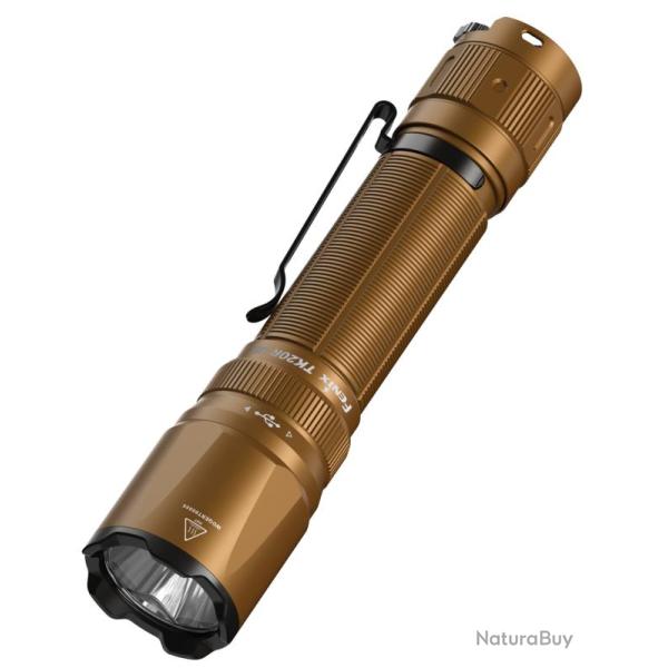 FENIX - TK20R UE D - D�sert - Lampe de poche tactique haute performance - 2800 LUMENS