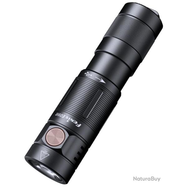 FENIX - E09R - Lampe de poche compacte rechargeable � haute puissance - 600 LUMENS