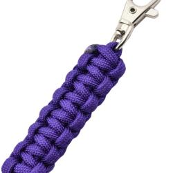 MAXKNIVES - MKPCVIF - Porte-cl&eacute; en paracorde violet fonc&eacute;