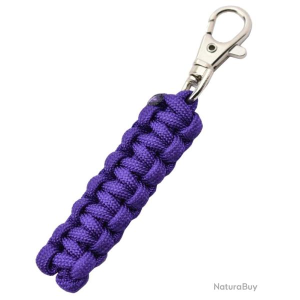 MAXKNIVES - MKPCVIF - Porte-cl� en paracorde violet fonc�