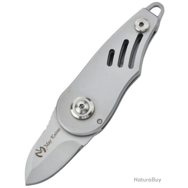 MAXKNIVES - 14693G - SMALL FLIP ROTATIF - Finition Silver