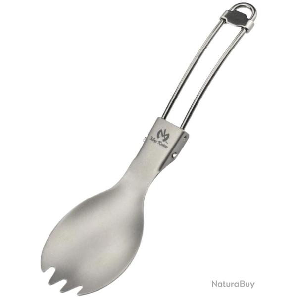 MAXKNIVES - MKTICUI - Cuill�re et fourchette pliable en titane