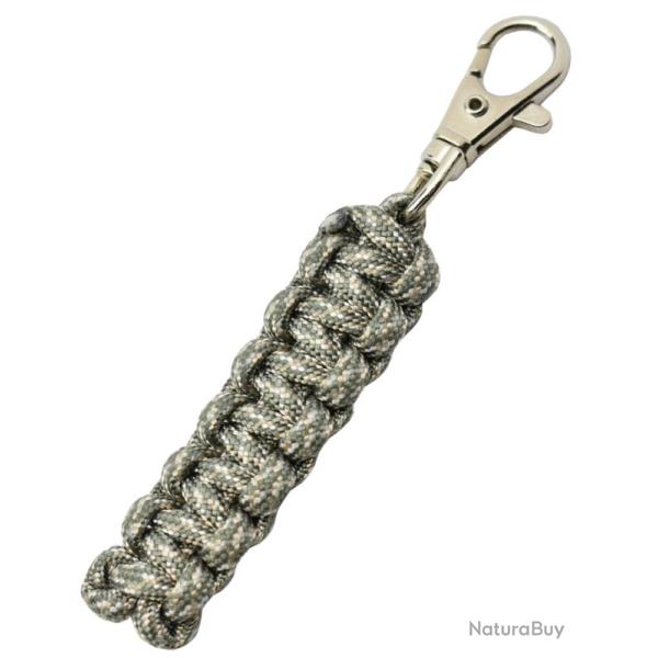 MAXKNIVES - MKPCKM - Porte-cl� en paracorde kaki mouchet�
