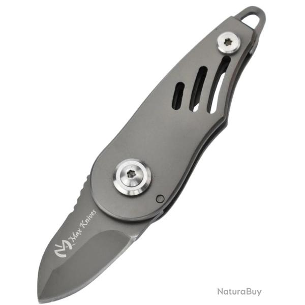 MAXKNIVES - 14693T - SMALL FLIP ROTATIF - Finition Titane