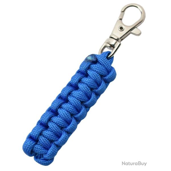 MAXKNIVES - MKPCB - Porte-cl� en paracorde bleu