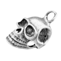 MAXKNIVES - MKSKULL2 - (Sachet de 20) - T&ecirc;te de mort en m&eacute;tal pour paracorde