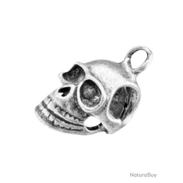 MAXKNIVES - MKSKULL2 - (Sachet de 20) - T�te de mort en m�tal pour paracorde