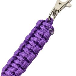 MAXKNIVES - MKPCVIC - Porte-cl&eacute; en paracorde violet clair