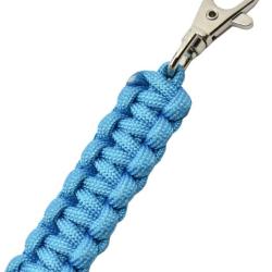 MAXKNIVES - MKPCBC - Porte-cl&eacute; en paracorde bleu clair