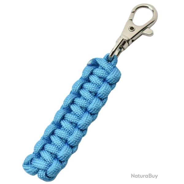 MAXKNIVES - MKPCBC - Porte-cl� en paracorde bleu clair