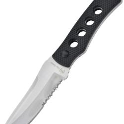 MAXKNIVES - P280T - Couteau de cou - Lame Drop Point