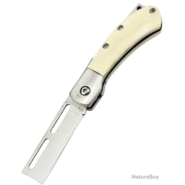 MAXKNIVES - P14B - Manche en os