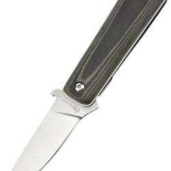 MAXKNIVES - P15BM - Manche Micarta Noir