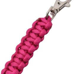 MAXKNIVES - MKPCM - Porte-cl&eacute; en paracorde magenta